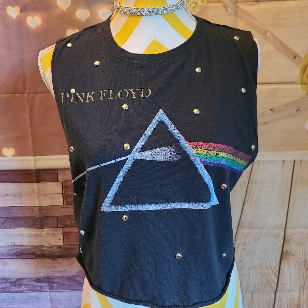 Pink Floyd crop top